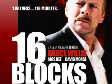 16 Blocks (2006) DVD Movie - Bruce Willis Mos Def David Morse