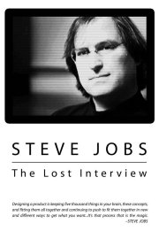 Steve Jobs: The Lost Interview