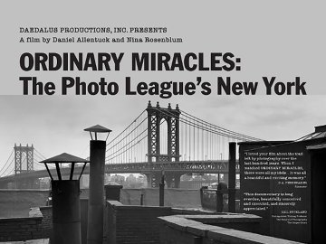 Ordinary Miracles: The Photo League's New York